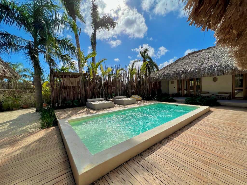 Tropical Villas With Access To One Of The Best Beaches In The Area, Macao Bavaro. Dominican Republic